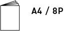 A4 / 8P